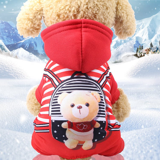 Pet Clothes Four-Legged Clothes Button Dog Clothes