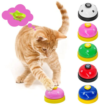 Dog Training Bell, Dog Puppy Pet Potty Training Bells, Dog Cat Door Bell Tell Bell With Non-Skid Rubber Base