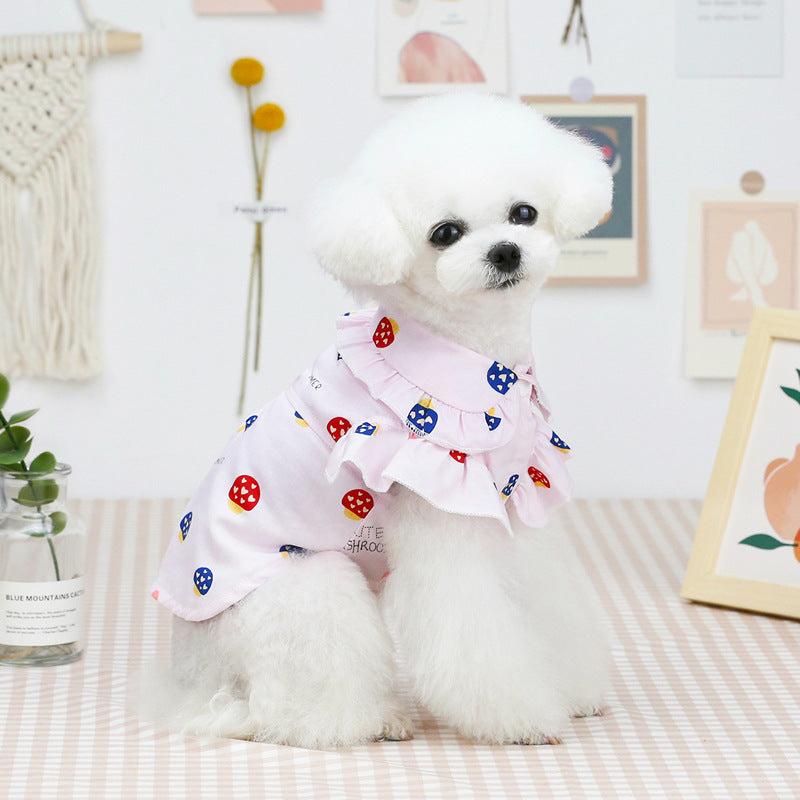 Pet Clothes Puppy Clothes Thin Pet Clothes