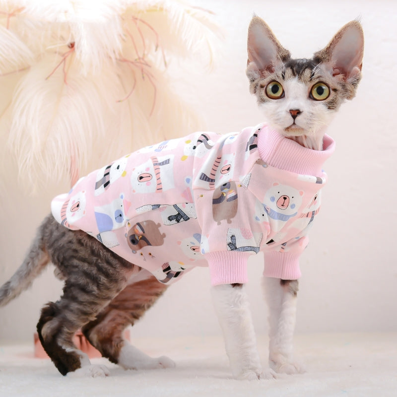 Hairless Cat Clothing Bottoming Air Conditioning Clothing